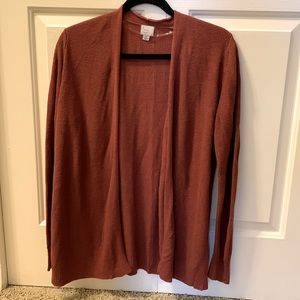 Women’s Rust Orange Cardigan